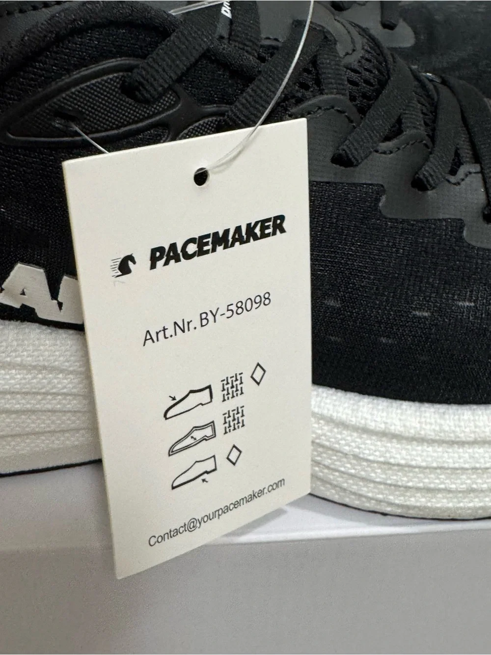 PACEMAKER Speed Carbon Plate Mens Running Shoes Size 10 Men